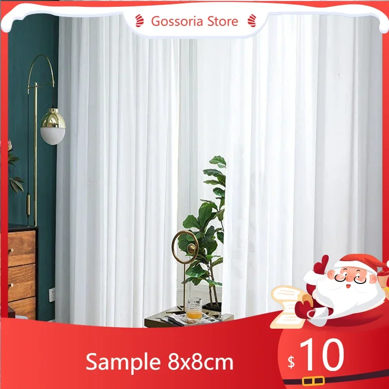 Sample Solid White Tulle Luxurious Chiffon Sheer Window Curtains For Living Room Modern Voile Organza Drapes Bedroom Decoration
Sample Solid White Tulle Luxurious Chiffon Sheer Window Curtains For Living Room Modern Voile Organza Drapes Bedroom Decoration