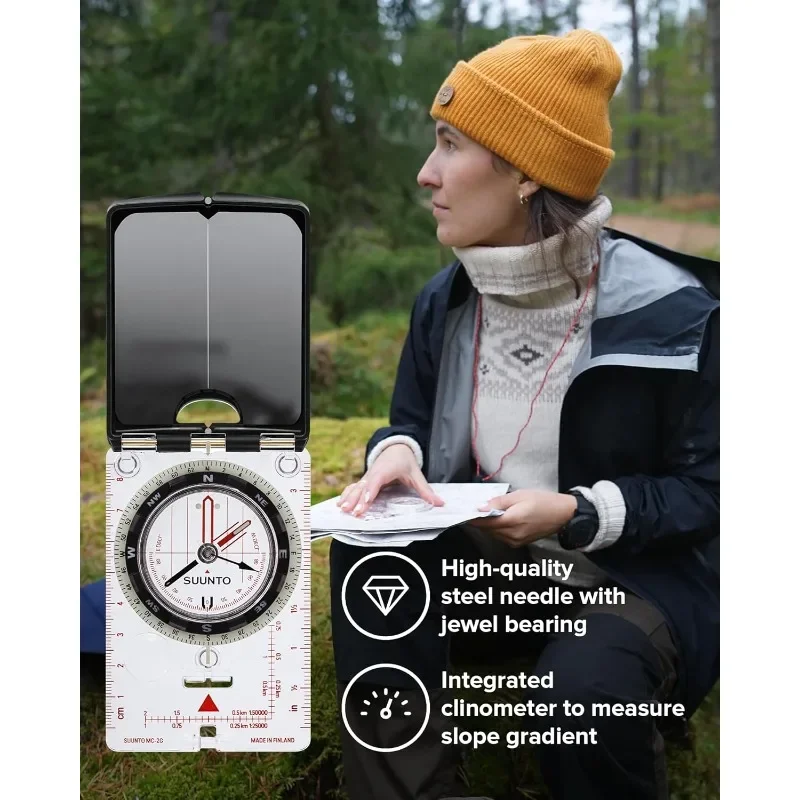SUUNTO MC-2 Compass: Top-of-The-line Compass for Professionals & serious Hikers
SUUNTO MC-2 Compass: Top-of-The-line Compass for Professionals & serious Hikers