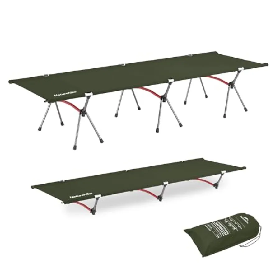 ArmyWild Folding Camping Cot Height Adjustable Ultralight Backpacking Cot Portable Camping Bed for Camping Hiking Travel Home
ArmyWild Folding Camping Cot Height Adjustable Ultralight Backpacking Cot Portable Camping Bed for Camping Hiking Travel Home