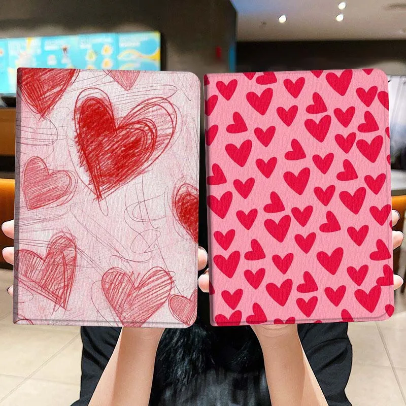 Cartoon Red Heart Pattern Gift Tablet Case For Lenovo Xiaoxin Legion Pad Tab Pro GT Y700 Gen4 2 11 P11 M10 K10 3rd Plus Gen
Cartoon Red Heart Pattern Gift Tablet Case For Lenovo Xiaoxin Legion Pad Tab Pro GT Y700 Gen4 2 11 P11 M10 K10 3rd Plus Gen