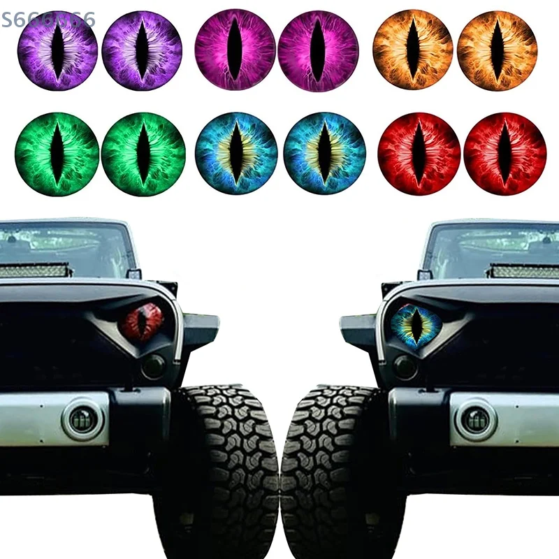 3D Stereo Eyes Jeep Headlight Decal Car Window Bumper Decoration Beast Eyes Headlight Decals Animal Eye Car Headlight Stickers
3D Stereo Eyes Jeep Headlight Decal Car Window Bumper Decoration Beast Eyes Headlight Decals Animal Eye Car Headlight Stickers