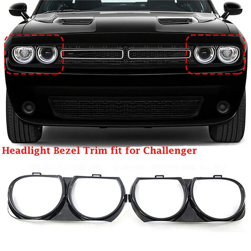 5 Pair Front Headlight Lamp Bezel Grille Frame Trim For Dodge Challenger 2015-2021 68259053AB 68259052AB
5 Pair Front Headlight Lamp Bezel Grille Frame Trim For Dodge Challenger 2015-2021 68259053AB 68259052AB