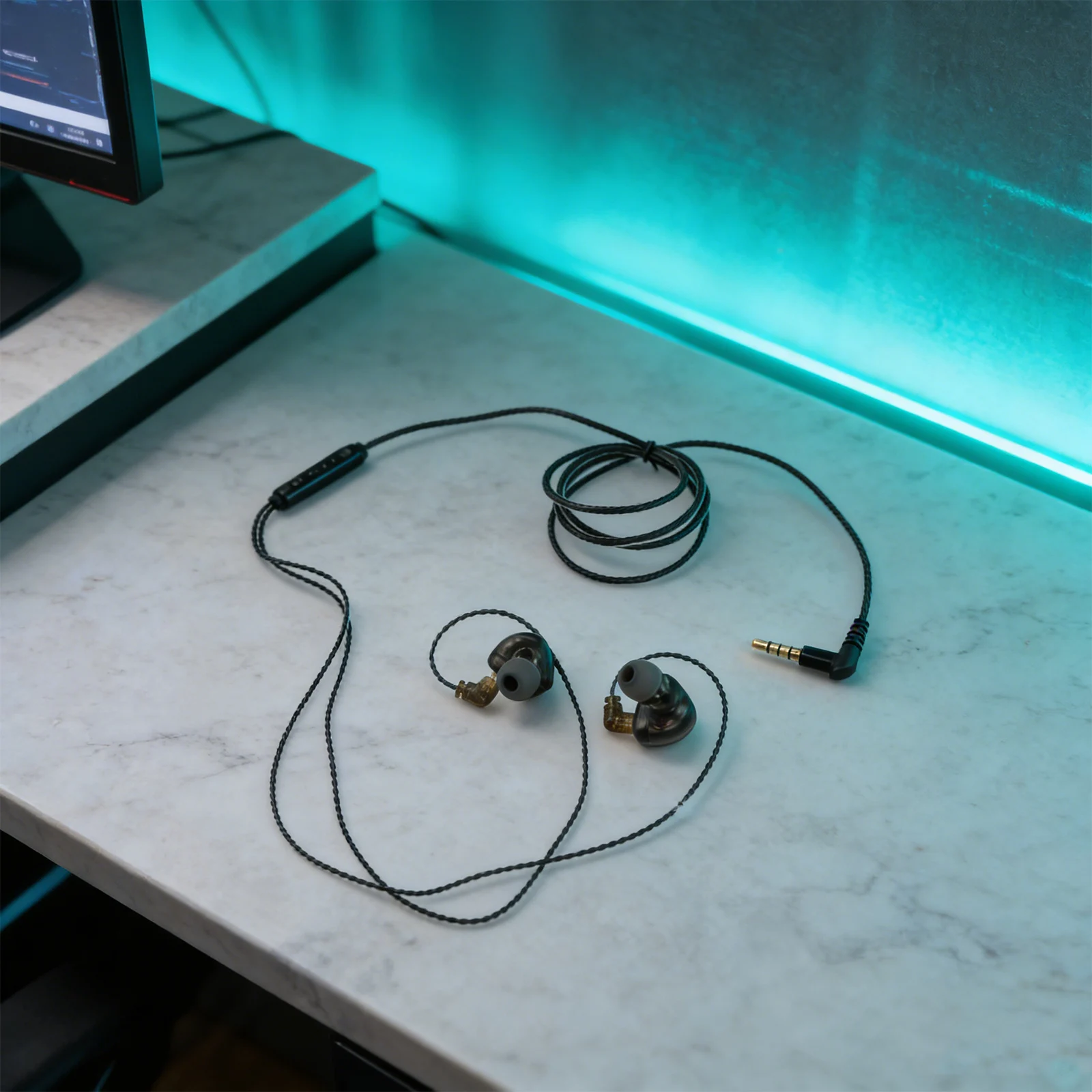 InEar Gaming Earbuds HiFi Headphones with Detachable 3 5mm Cable Noise Isolation and Integrated Volume Control
InEar Gaming Earbuds HiFi Headphones with Detachable 3 5mm Cable Noise Isolation and Integrated Volume Control