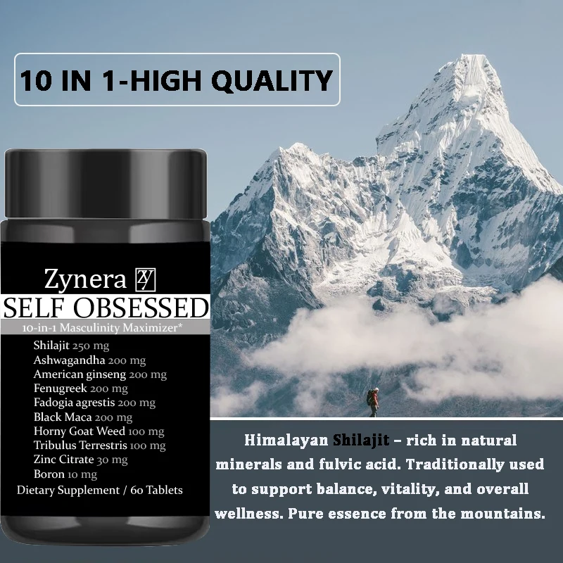 High-Purity Original Shilajit Supplement with Trace Minerals, Fulvic Acid for Men’s Performance, Energy, Strength & Endurance
High-Purity Original Shilajit Supplement with Trace Minerals, Fulvic Acid for Men’s Performance, Energy, Strength & Endurance
