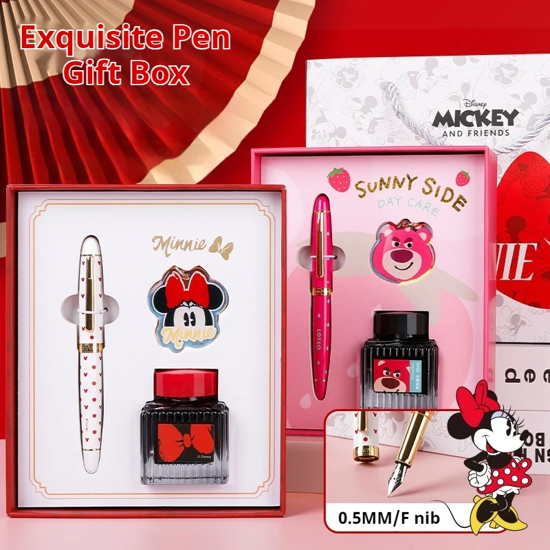 Подарочная коробка с перьевой ручкой Disney, сменная сумка с Микки Маусом LOTSO, тренировочная каллиграфия, подарок на день рождения, канцелярские принадлежности, подарки
Подарочная коробка с перьевой ручкой Disney, сменная сумка с Микки Маусом LOTSO, тренировочная каллиграфия, подарок на день рождения, канцелярские принадлежности, подарки
