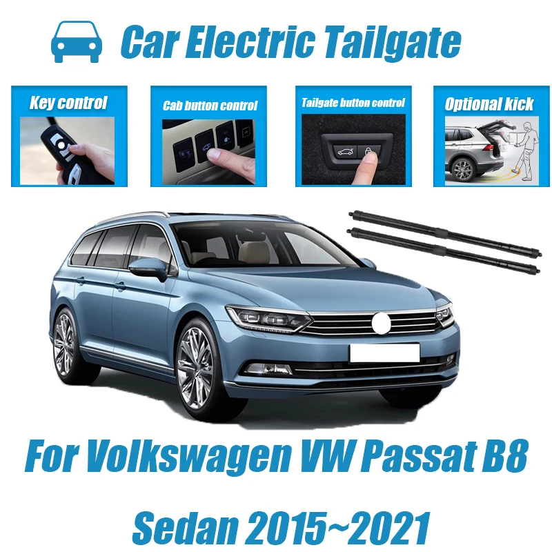 Car Power Trunk Lift Electric Hatch Tailgate Strut Auto Rear Door Actuator For Volkswagen VW Passat B8 Sedan 2015~2021 Silently
Car Power Trunk Lift Electric Hatch Tailgate Strut Auto Rear Door Actuator For Volkswagen VW Passat B8 Sedan 2015~2021 Silently