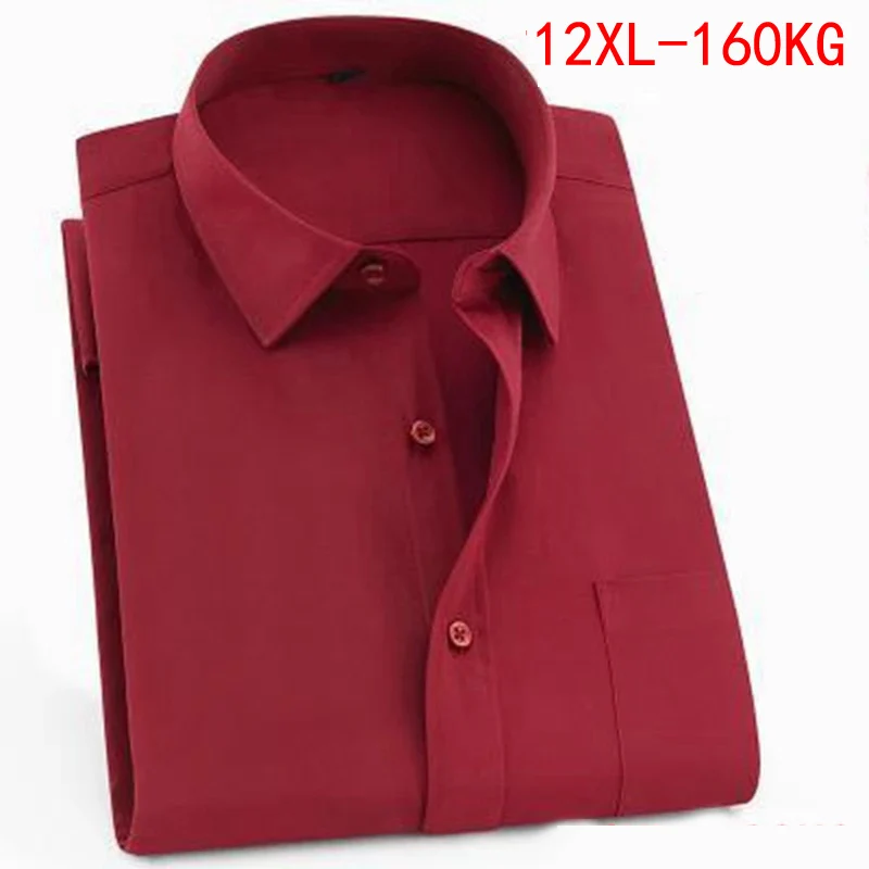 Мужская большая рубашка с коротким рукавом, большой размер 10XL, 11XL, 12XL, 13XL, 14XL, удобная летняя красная рубашка с лацканами для бизнеса и офиса 8XL 9XL
Мужская большая рубашка с коротким рукавом, большой размер 10XL, 11XL, 12XL, 13XL, 14XL, удобная летняя красная рубашка с лацканами для бизнеса и офиса 8XL 9XL
