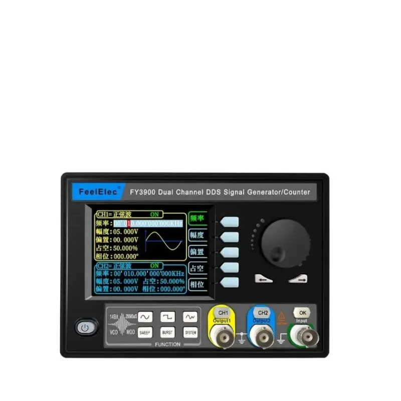 2026 Function Arbitrary Waveform Signal Generator FY3900 Dual Channel 20Mdds Multifunctional Pulse Frequency Counter
2026 Function Arbitrary Waveform Signal Generator FY3900 Dual Channel 20Mdds Multifunctional Pulse Frequency Counter
