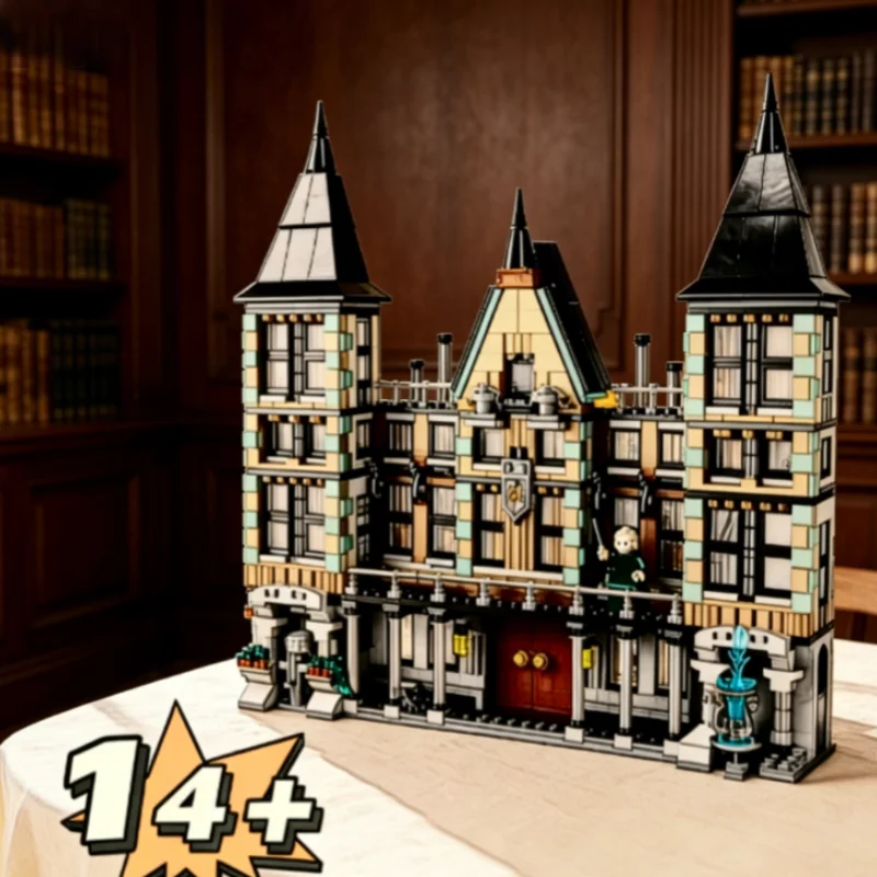 2026 New In Stock 1601pcs Moc Malfoy Manor Modular Creative Building Blocks Toys For Adult Holiday Birthday Gifts For Friend
2026 New In Stock 1601pcs Moc Malfoy Manor Modular Creative Building Blocks Toys For Adult Holiday Birthday Gifts For Friend
