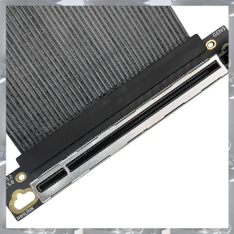 Hot Selling-PCIE 5.0 X16 Riser Cable 90° Right Angle GPU Graphics Card Extension PCI-E 5.0 Gen5 64GB/S Cable,PCIE 5.0 X16 Riser
Hot Selling-PCIE 5.0 X16 Riser Cable 90° Right Angle GPU Graphics Card Extension PCI-E 5.0 Gen5 64GB/S Cable,PCIE 5.0 X16 Riser