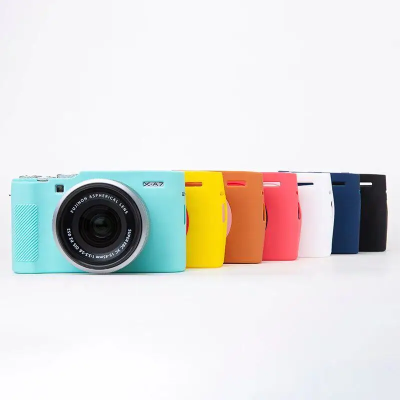 Silicone camera bag suitable for Fujifilm XA7 protective case soft shell shockproof scratch-resistant
Silicone camera bag suitable for Fujifilm XA7 protective case soft shell shockproof scratch-resistant