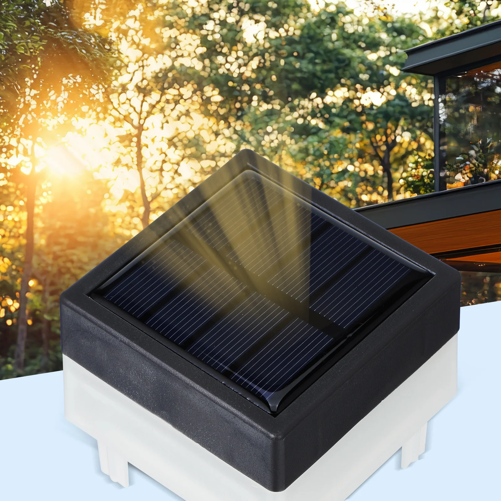 Солнечный светильник для столбов 2x2 дюйма, 1 шт., уличный, водонепроницаемый, для декора сада, террасы, забора, IP44, из прочного пластика
Солнечный светильник для столбов 2x2 дюйма, 1 шт., уличный, водонепроницаемый, для декора сада, террасы, забора, IP44, из прочного пластика