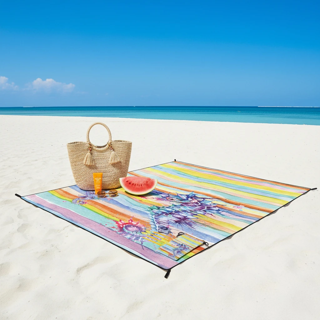 Компактный дорожный пляжный коврик: водонепроницаемый, легкий и пескозащитный коврик для пикников, кемпинга и пляжных дней
Компактный дорожный пляжный коврик: водонепроницаемый, легкий и пескозащитный коврик для пикников, кемпинга и пляжных дней