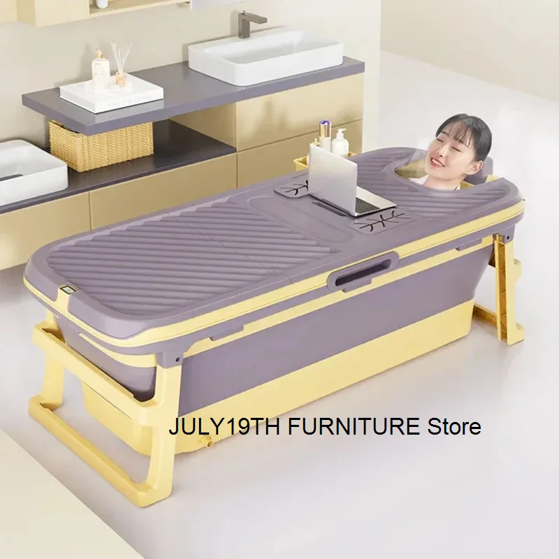 Adult Folding Bathtub Household Portable Bathtubs Insulation Thickened Adult Bathtub Comfortable Bath Tub Whole Body Bath Bucket
Adult Folding Bathtub Household Portable Bathtubs Insulation Thickened Adult Bathtub Comfortable Bath Tub Whole Body Bath Bucket