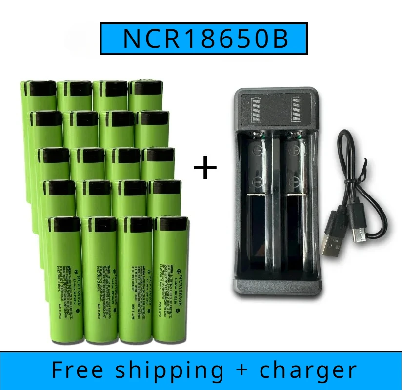 Новый оригинальный литиевый аккумулятор NCR18650B 1500 мАч ~ 1800 мАч для электроинструментов и цифровых устройств, зарядное устройство для Samsung35E Panasonic LG
Новый оригинальный литиевый аккумулятор NCR18650B 1500 мАч ~ 1800 мАч для электроинструментов и цифровых устройств, зарядное устройство для Samsung35E Panasonic LG