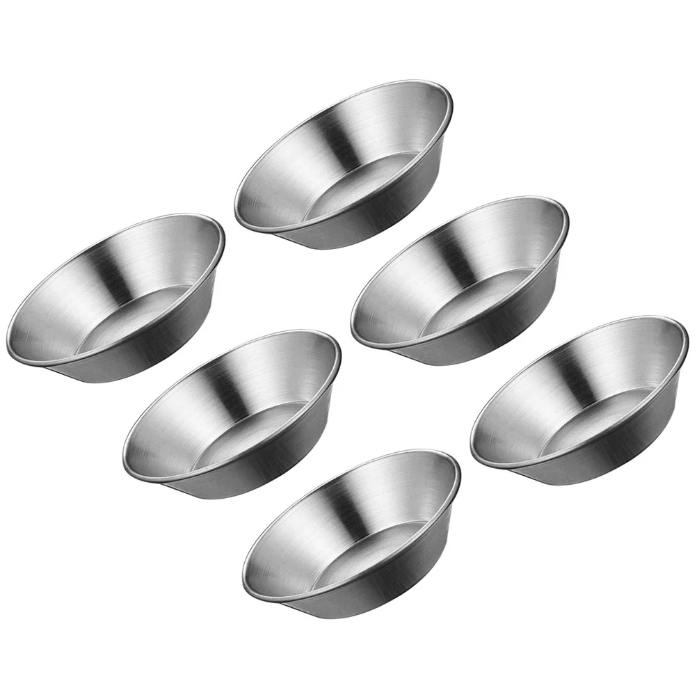 6 Pcs Stainless Steel Egg Tart Mold Muffin Bake Tarts Pan Aluminium Alloy Pie Baby
6 Pcs Stainless Steel Egg Tart Mold Muffin Bake Tarts Pan Aluminium Alloy Pie Baby