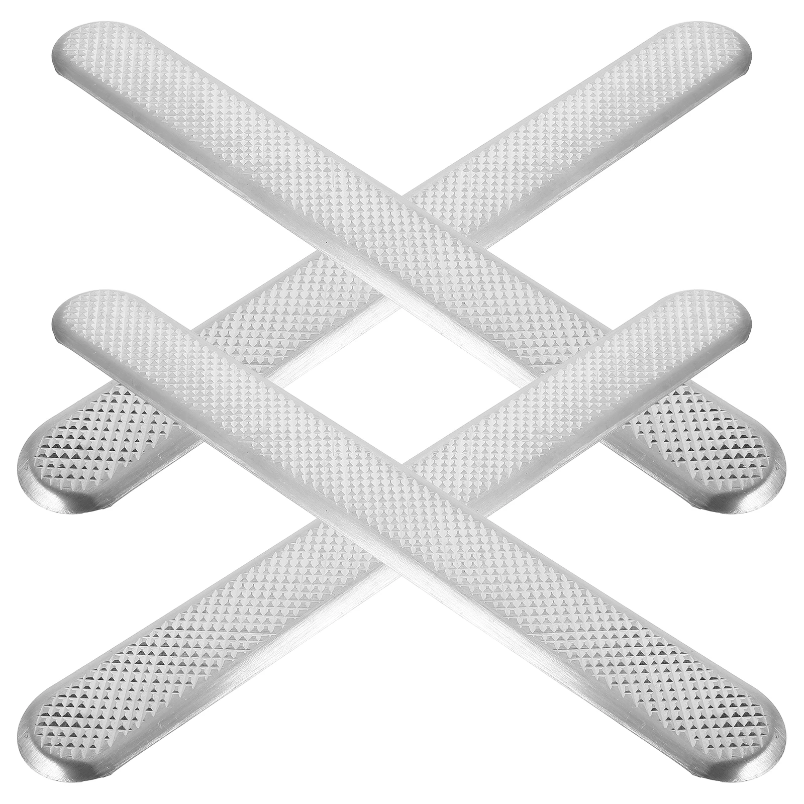 4pcs Blind Road Paving Boards Stainless Steel Tactile Warning Tiles For Sidewalk Subway Airport Safety Guidance Floor Stickers
4pcs Blind Road Paving Boards Stainless Steel Tactile Warning Tiles For Sidewalk Subway Airport Safety Guidance Floor Stickers