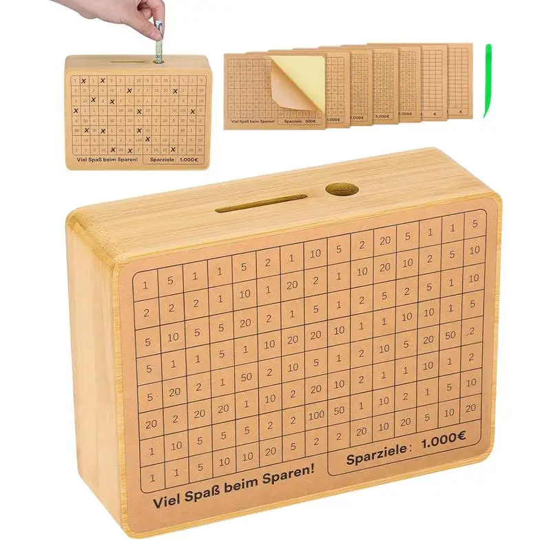Piggy Bank Money Box Wooden Money Bank Money Saving Box Coin Bank Home Decor Money Storage Box
Piggy Bank Money Box Wooden Money Bank Money Saving Box Coin Bank Home Decor Money Storage Box