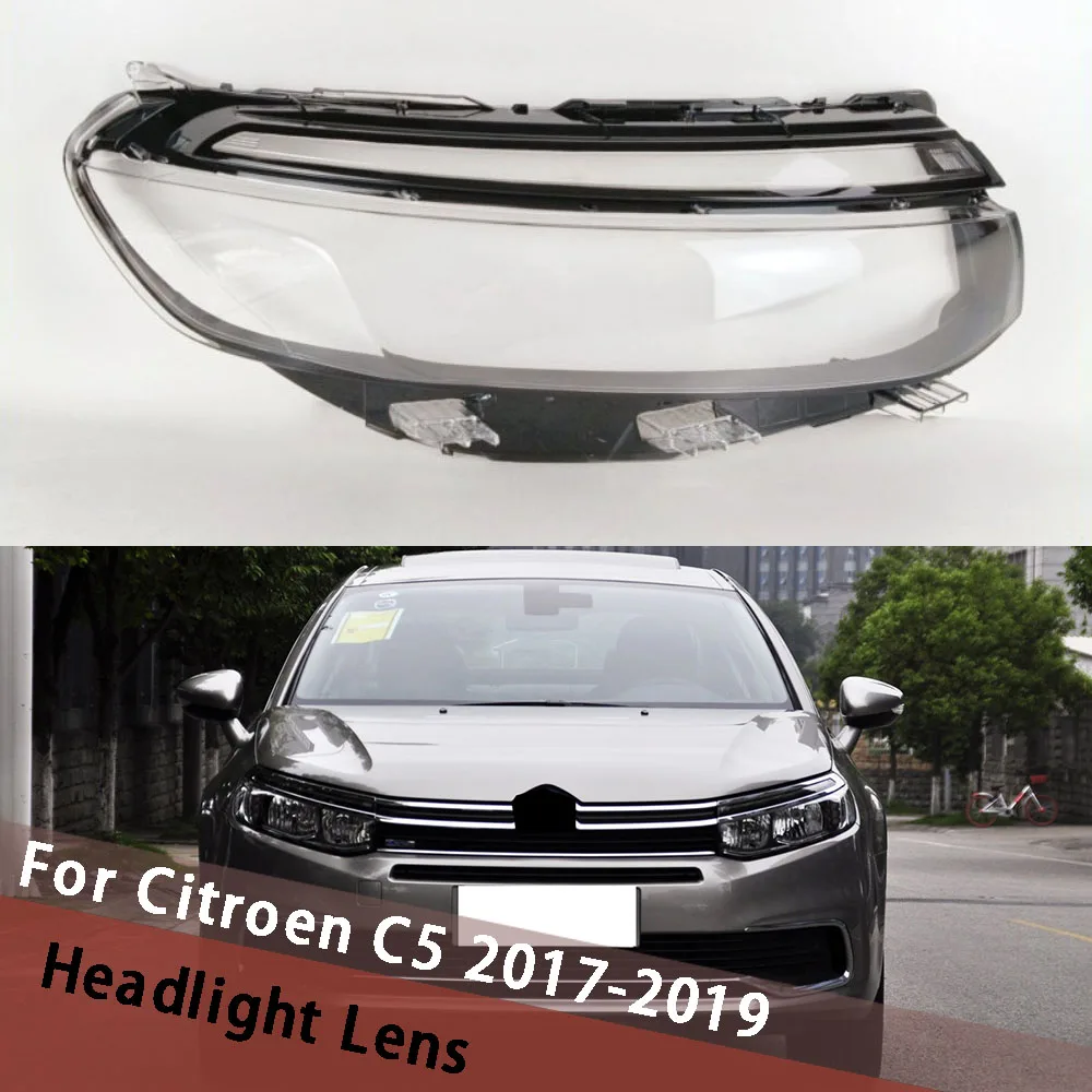 For Citroen C5 2017 2018 2019 Front Headlight Cover Headlamp Housing Lamp Shell Transparent Lampshade Case Lens Plexiglass
For Citroen C5 2017 2018 2019 Front Headlight Cover Headlamp Housing Lamp Shell Transparent Lampshade Case Lens Plexiglass