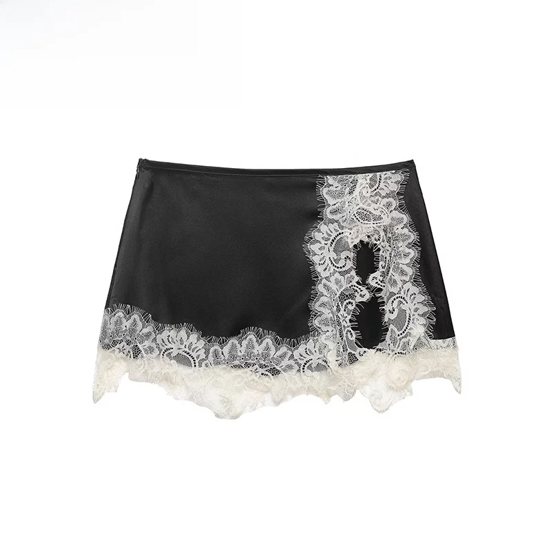 Fashionable Lace Hemline Midi Skirt Spring New Arrival Women's Clothing Versatile Style Casual Polyester Fabric Straight Cut
Fashionable Lace Hemline Midi Skirt Spring New Arrival Women's Clothing Versatile Style Casual Polyester Fabric Straight Cut