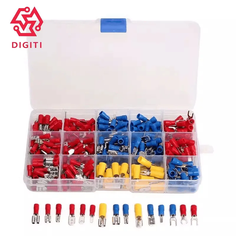 280pcs Wire Connector Kit Male Female Insulated Terminals Cold Crimp Terminals Assorted Crimp Terminals Spade Butt Connector Kit
280pcs Wire Connector Kit Male Female Insulated Terminals Cold Crimp Terminals Assorted Crimp Terminals Spade Butt Connector Kit