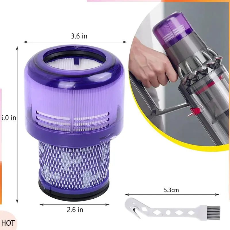 A49Z 6 упаковок фильтров для Dyson V11 V15 SV14 SV22, моющиеся сменные фильтры, запасные части DY- 970013 -02 & 97001302
A49Z 6 упаковок фильтров для Dyson V11 V15 SV14 SV22, моющиеся сменные фильтры, запасные части DY- 970013 -02 & 97001302