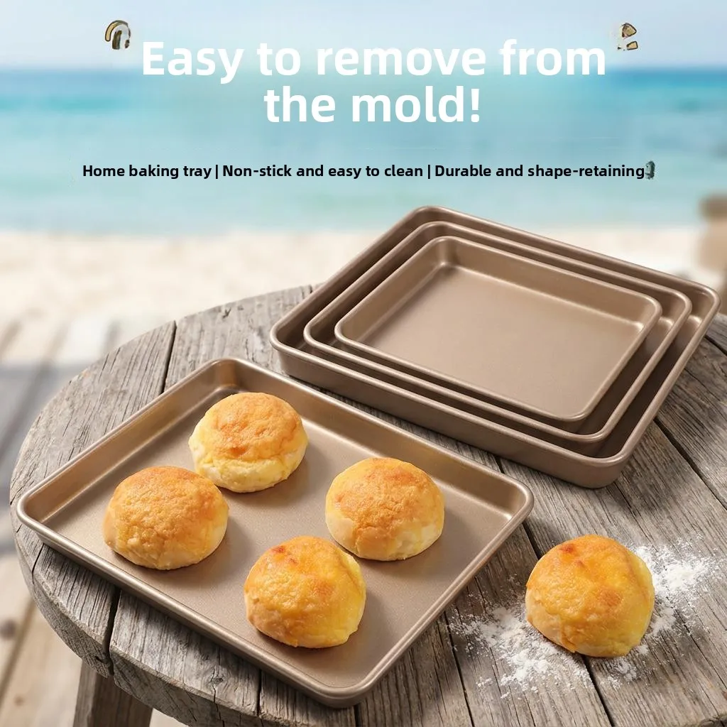 Non-Stick Cake Roll Baking Tray 28x28cm Square Home Use High Rise Oven for Baking Cookies And Egg Cakes Professional Kitchen ...
Non-Stick Cake Roll Baking Tray 28x28cm Square Home Use High Rise Oven for Baking Cookies And Egg Cakes Professional Kitchen ...