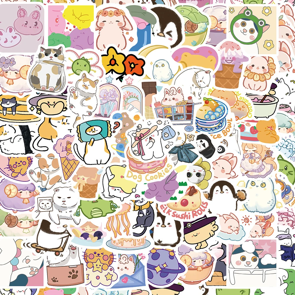 10/30/50/100pcs Funny Cute Vsco Cartoon Animal Stickers Decals Laptop Notebook Suitcase Phone Wall Decoration Sticker Kids Toys
10/30/50/100pcs Funny Cute Vsco Cartoon Animal Stickers Decals Laptop Notebook Suitcase Phone Wall Decoration Sticker Kids Toys