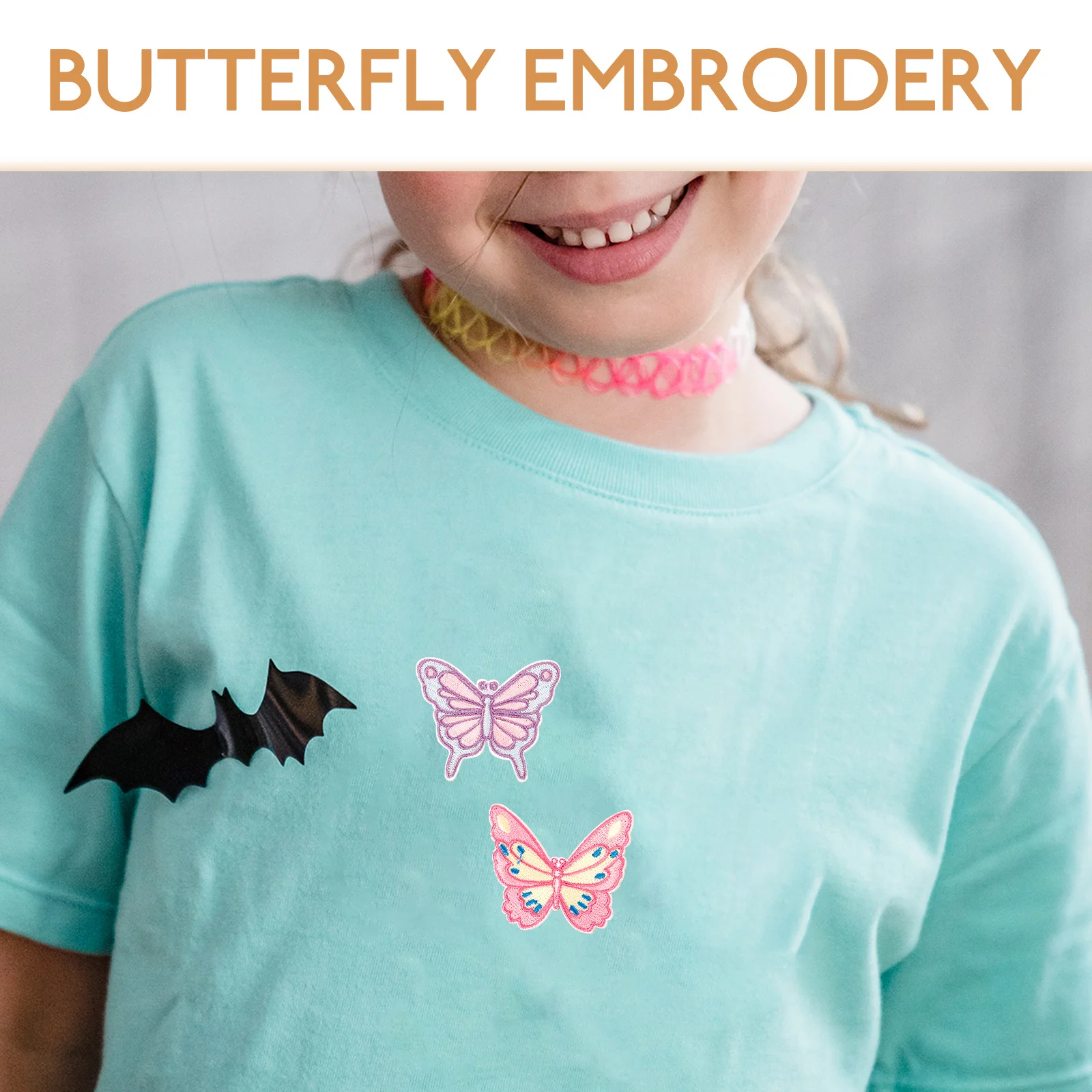 10pcs Butterfly Iron Patches Self-Adhesive Clothing Repair Decorative Applique Sewing Badges For Clothes Jeans Bags Diy
10pcs Butterfly Iron Patches Self-Adhesive Clothing Repair Decorative Applique Sewing Badges For Clothes Jeans Bags Diy