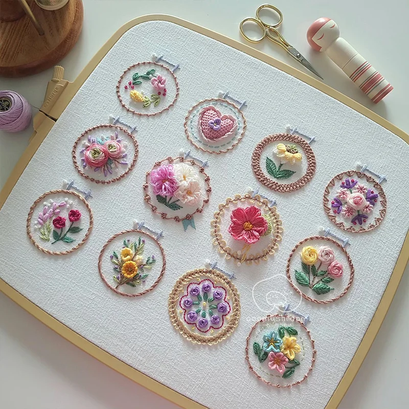 50 базовых наборов для практики игл для начинающих, вышивка цветов и растений, упаковки материалов ручной работы «сделай сам», и ручные украшения
50 базовых наборов для практики игл для начинающих, вышивка цветов и растений, упаковки материалов ручной работы «сделай сам», и ручные украшения