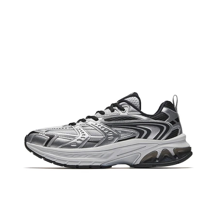 Anta OG2000 Slip Resistant Abrasion Resistant Low top Running Shoes Men's Silver Gray Black 912445501-4
Anta OG2000 Slip Resistant Abrasion Resistant Low top Running Shoes Men's Silver Gray Black 912445501-4