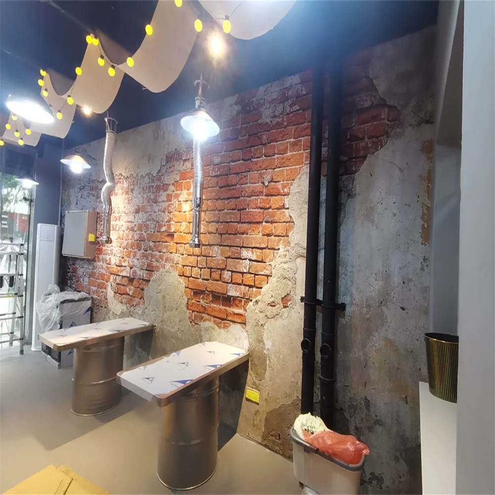 Пользовательские Ретро ржавые обои для стен спальни, кафе-бар, ТВ-фон, фотообои, 3D обои, домашний декор, наклейки для интерьера
Пользовательские Ретро ржавые обои для стен спальни, кафе-бар, ТВ-фон, фотообои, 3D обои, домашний декор, наклейки для интерьера