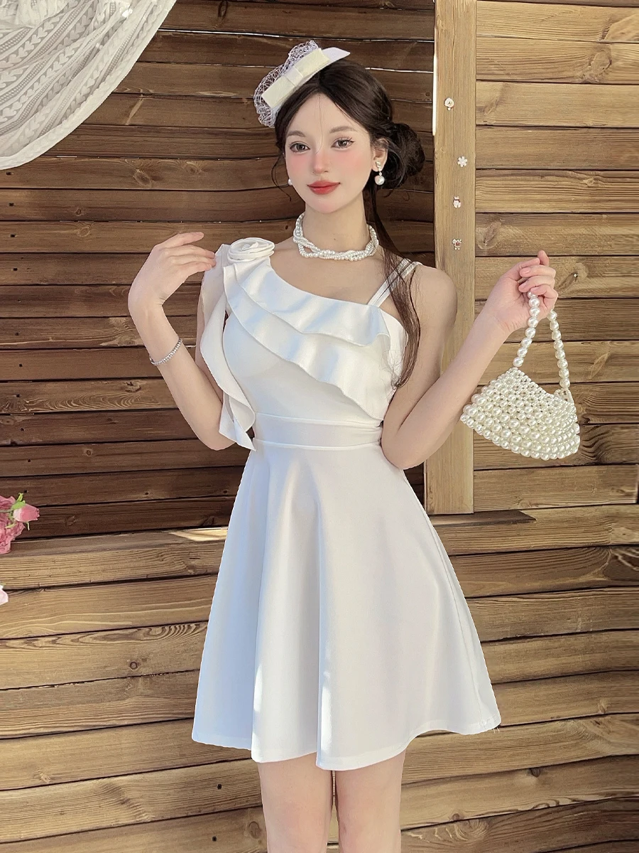 Ele A-Line Dr Sexy Pure Desire Slimming Waist High Waist Spring Summer Autumn Winter Svel V-Ne Gown for Women
Ele A-Line Dr Sexy Pure Desire Slimming Waist High Waist Spring Summer Autumn Winter Svel V-Ne Gown for Women