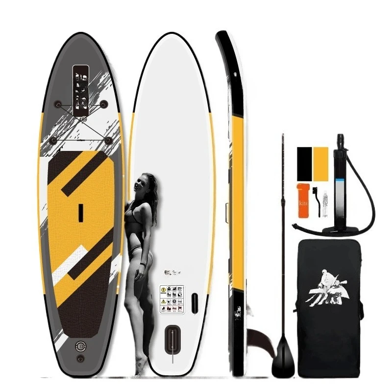 Surfboard brushed material PVC paddle board Standing adult children's universal paddle board
Surfboard brushed material PVC paddle board Standing adult children's universal paddle board