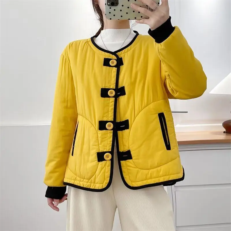 Женская зимняя парка, пальто 2026 Be, универсальная свободная женская верхняя одежда, утепленная женская пуховая хлопковая куртка в китайском стиле в стиле ретро
Женская зимняя парка, пальто 2026 Be, универсальная свободная женская верхняя одежда, утепленная женская пуховая хлопковая куртка в китайском стиле в стиле ретро