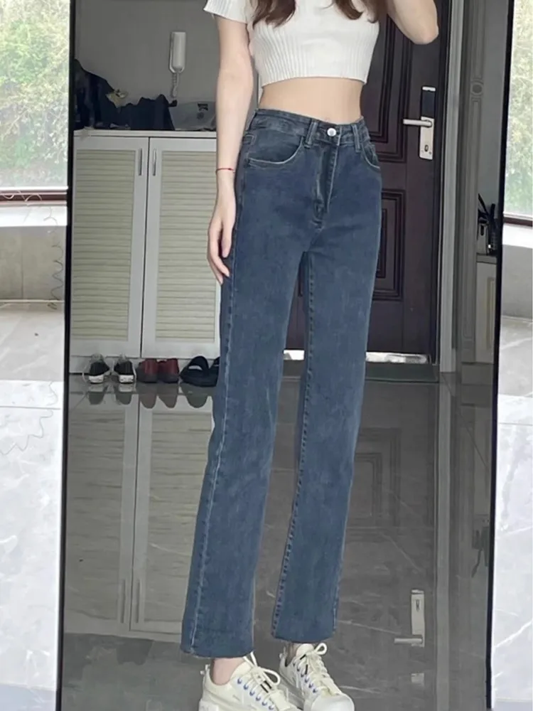 Fleece Lined Straight Leg Jeans Women's Loose Fit High Waist Slimming Elastic Nine Patch Winter Spring Autumn Cotton Stretch ...
Fleece Lined Straight Leg Jeans Women's Loose Fit High Waist Slimming Elastic Nine Patch Winter Spring Autumn Cotton Stretch ...