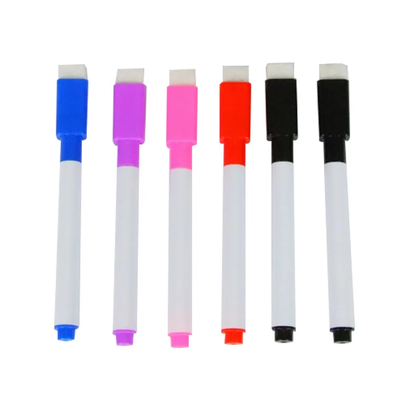 8pcs PP Plastic Colorful Whiteboard Marker Pens Board Dry-Erase Pen with Eraser Markers Writing Water Color Stationery Supplies
8pcs PP Plastic Colorful Whiteboard Marker Pens Board Dry-Erase Pen with Eraser Markers Writing Water Color Stationery Supplies