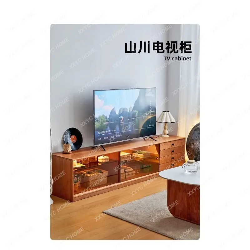 LLAll solid wood floor-to-ceiling TV cabinet living room bedroom light luxury high-end storage cabinet
LLAll solid wood floor-to-ceiling TV cabinet living room bedroom light luxury high-end storage cabinet