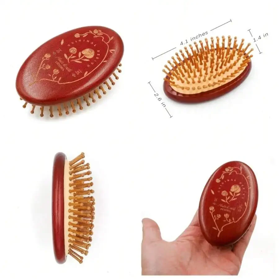 Bamboo Scalp Massager Brush For Hair Growth Detangling Travel Size
Bamboo Scalp Massager Brush For Hair Growth Detangling Travel Size