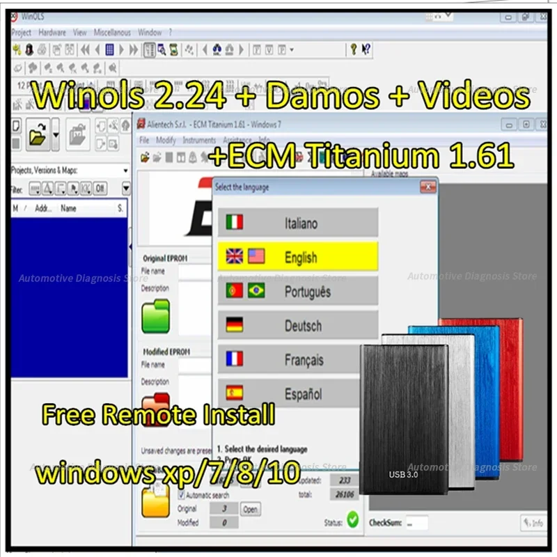 Winols 2,24 E см, титановый 26000, заплата для разблокировки файлов Damos, инструмент для диагностики водителей автомобиля
Winols 2,24 E см, титановый 26000, заплата для разблокировки файлов Damos, инструмент для диагностики водителей автомобиля