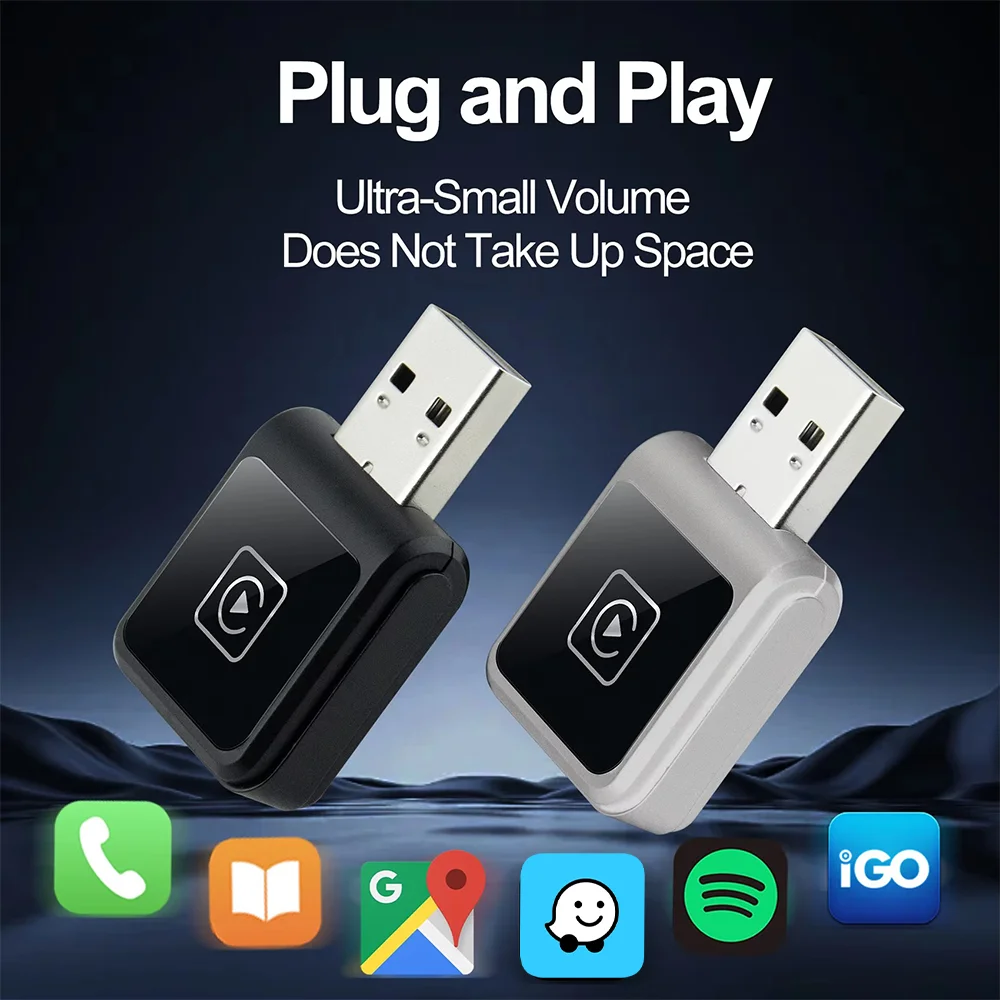 Wireless Android Auto 5G WIFI 2 In 1 Carplay AI Box AI Smart Box Car Intelligent Systems Plug And Play For VW Toyota Nissan Benz
Wireless Android Auto 5G WIFI 2 In 1 Carplay AI Box AI Smart Box Car Intelligent Systems Plug And Play For VW Toyota Nissan Benz