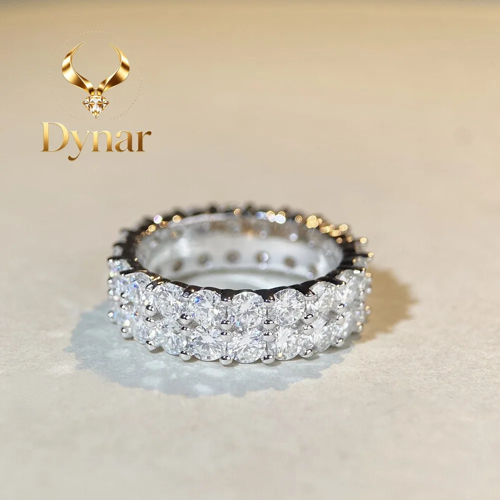 Dynar Jewelry Luxury white gold solid platinum PT950 Moissanite Ring for Men and Women Full Set D Color Ring Full Ring
Dynar Jewelry Luxury white gold solid platinum PT950 Moissanite Ring for Men and Women Full Set D Color Ring Full Ring
