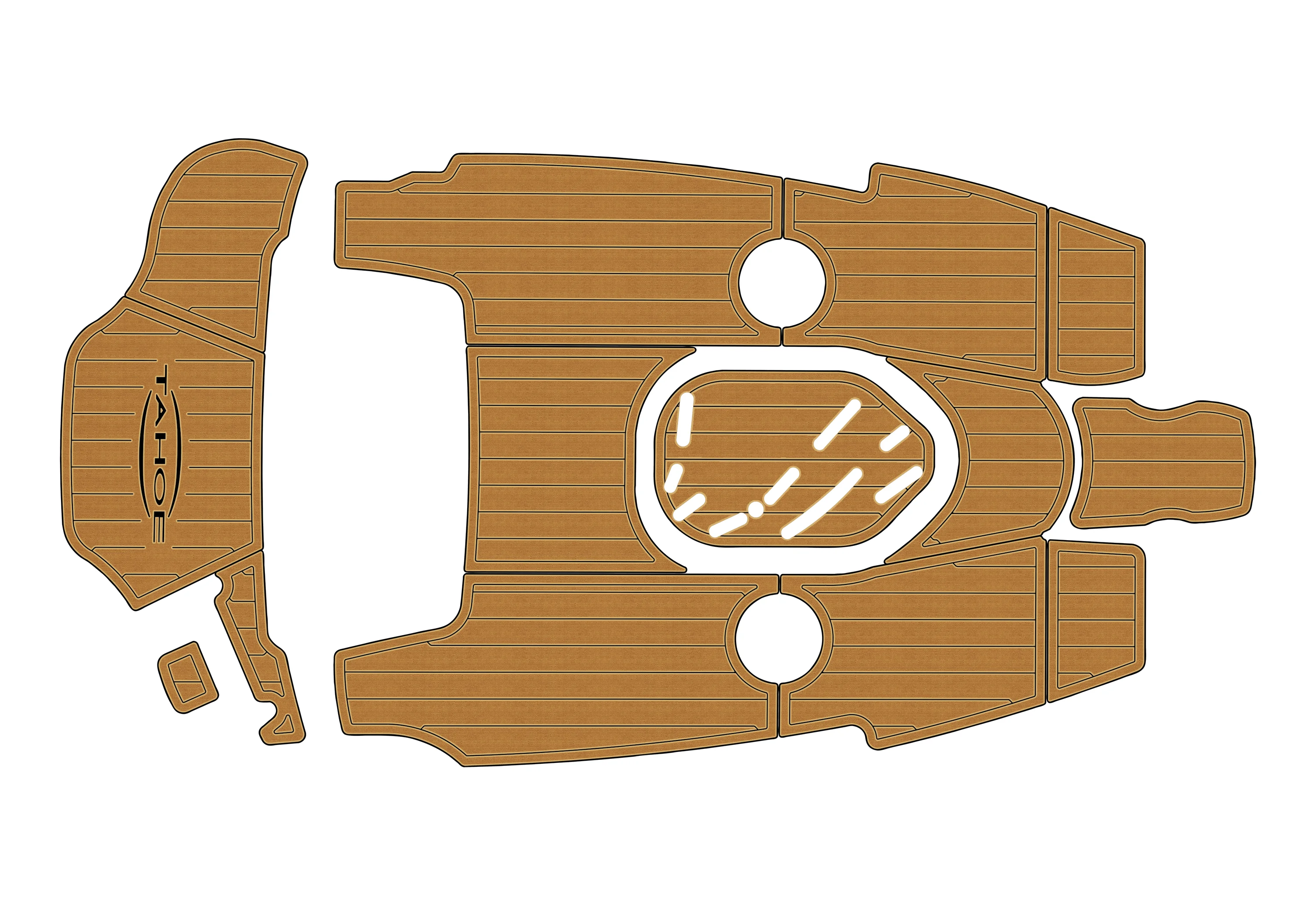 2005-2006 Tahoe Q4 Fish and Ski 1/4" 6mm EVA foam Non-Slip PVC Teak Decking marine Mat seadek aqua carpet Marine Floor
2005-2006 Tahoe Q4 Fish and Ski 1/4" 6mm EVA foam Non-Slip PVC Teak Decking marine Mat seadek aqua carpet Marine Floor