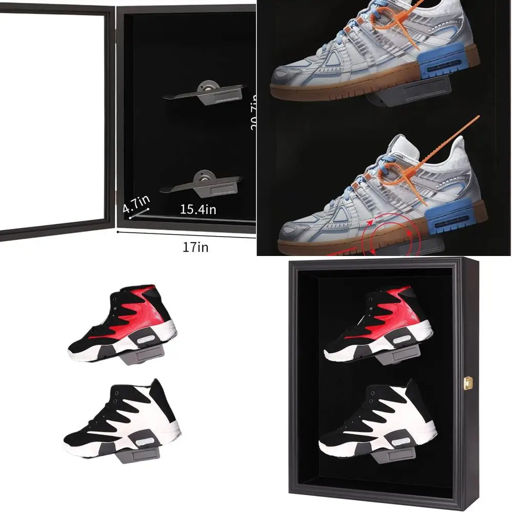 Wooden Sneaker Wall Cabinet with UV-Protected Acrylic Door and Lock for Sports Shoe Memorabilia Display
Wooden Sneaker Wall Cabinet with UV-Protected Acrylic Door and Lock for Sports Shoe Memorabilia Display