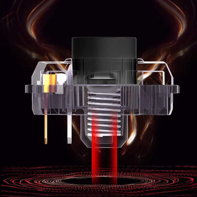 Kailh Black Iris Mini Switch Silent Linear Raptor Series Adaptation HITBOX Low Profile Switches For Mechanical Gaming Keyboard
Kailh Black Iris Mini Switch Silent Linear Raptor Series Adaptation HITBOX Low Profile Switches For Mechanical Gaming Keyboard