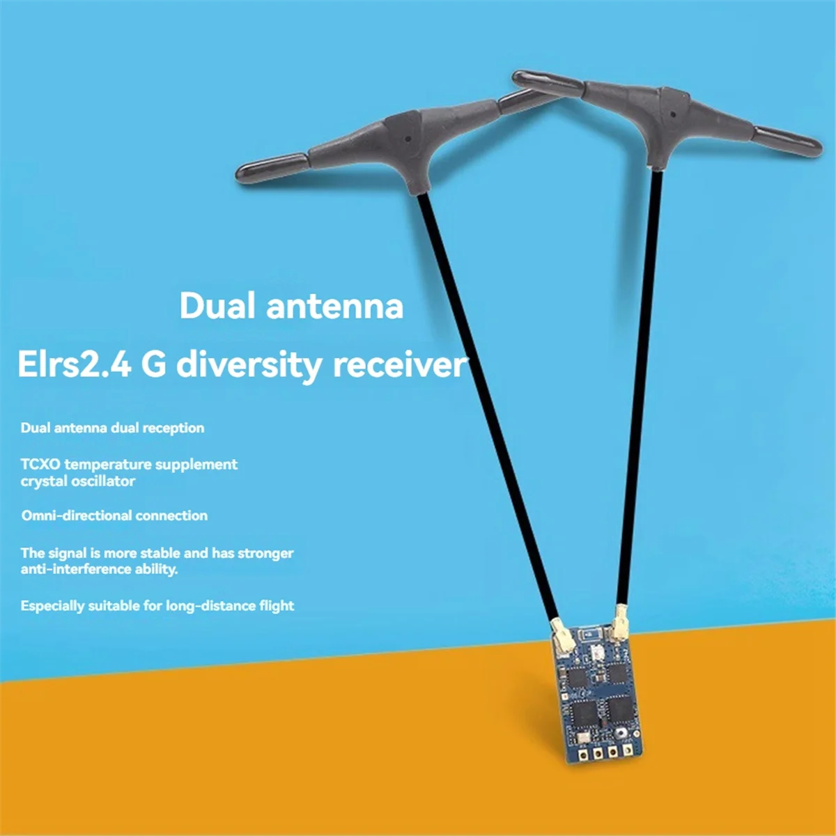 Highly Recommended ELRS 2.4Ghz RX Diversity Receiver for RC Airplane FPV Long Range B
Highly Recommended ELRS 2.4Ghz RX Diversity Receiver for RC Airplane FPV Long Range B