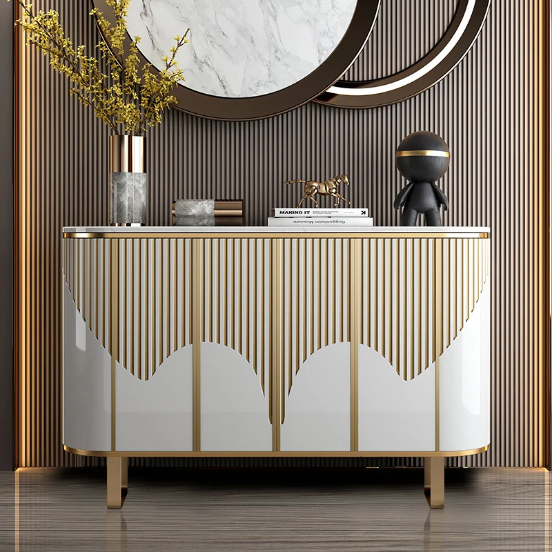 Light luxury door cabinet Post-modern rock slab dining side cabinet Living room household locker Entry foyer shoe cabinet Decora
Light luxury door cabinet Post-modern rock slab dining side cabinet Living room household locker Entry foyer shoe cabinet Decora