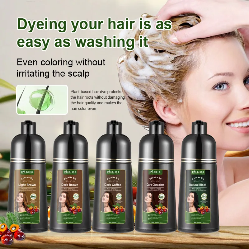 500ml Hair Shampoo Organic Natural Long Lasting Fast Hair Dye Plant Serum Hair Colorng Cream Cover Dye Shampoo For Women Men
500ml Hair Shampoo Organic Natural Long Lasting Fast Hair Dye Plant Serum Hair Colorng Cream Cover Dye Shampoo For Women Men