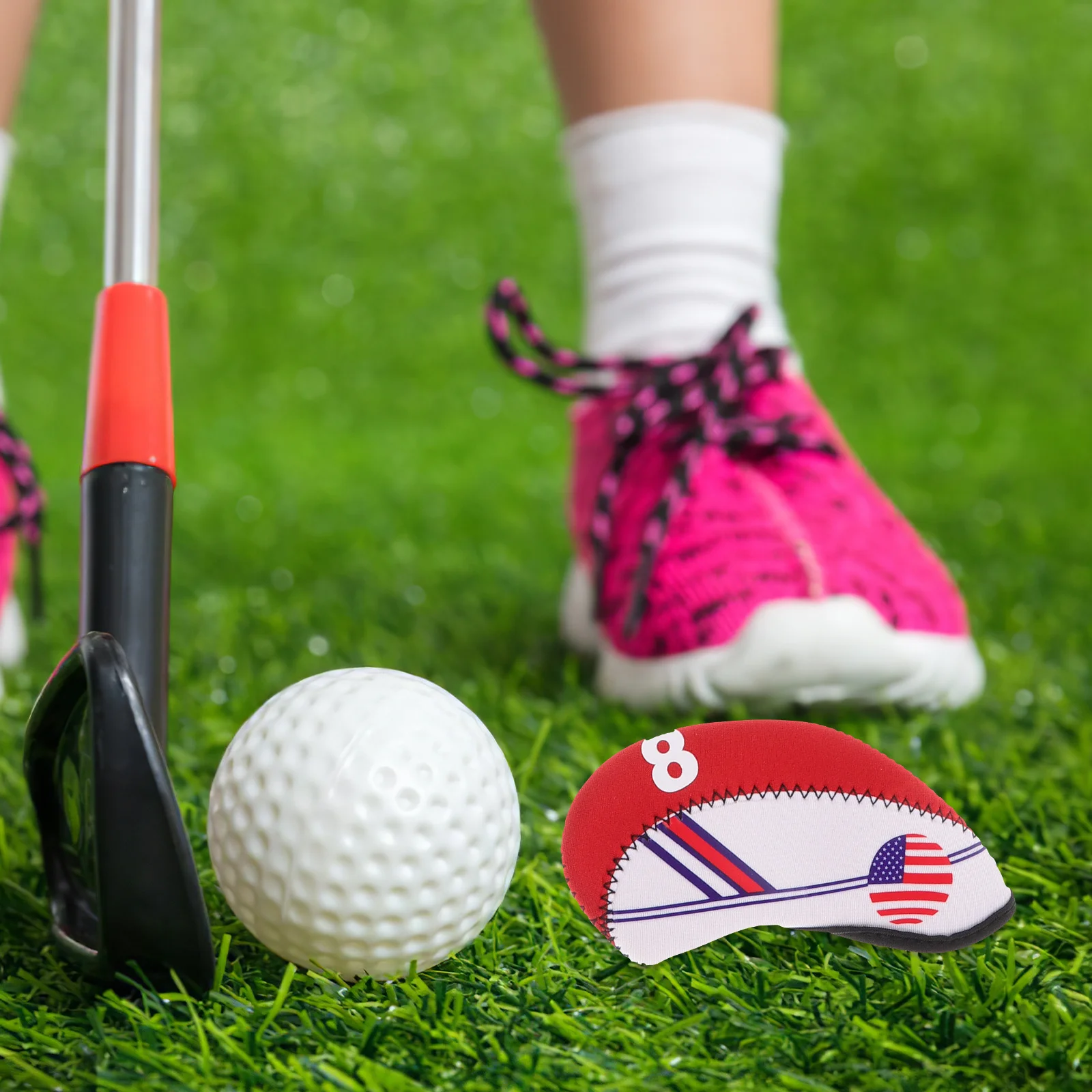 10Pcs Golf Iron Head Covers Heavy Duty Protection for Iron Clubs Smooth Zip Closure Golf Club Covers for Men Driver Head Cover
10Pcs Golf Iron Head Covers Heavy Duty Protection for Iron Clubs Smooth Zip Closure Golf Club Covers for Men Driver Head Cover