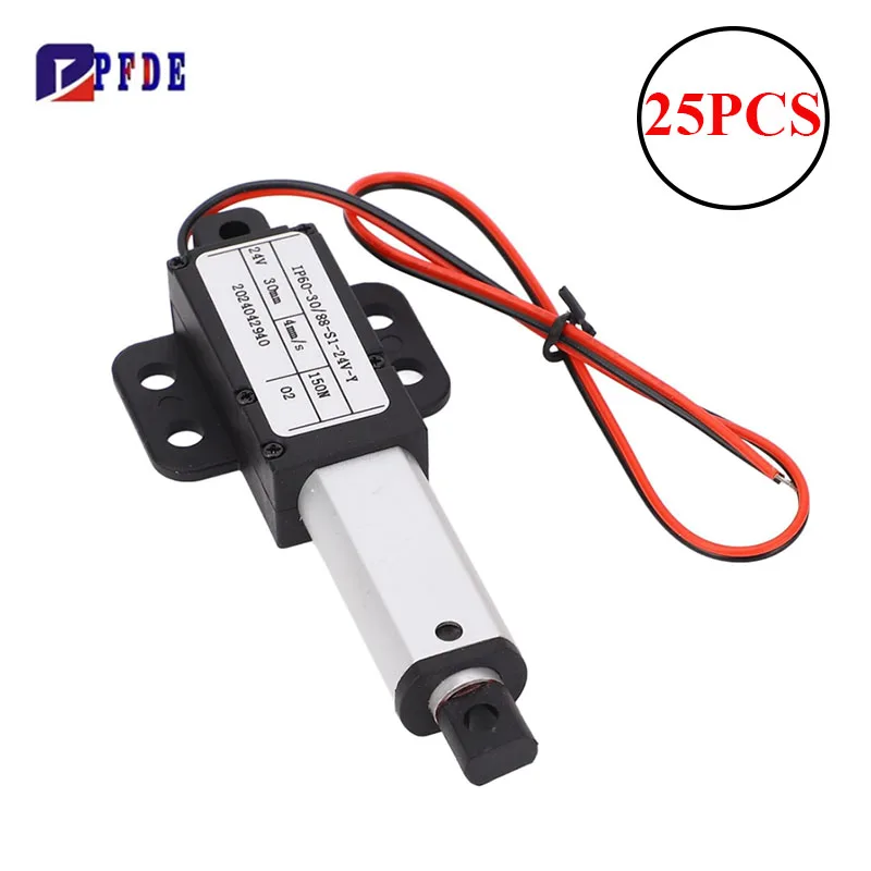 25pcs Mini Electric Actuator With Ear DC 6V 12V 24V Precision Linear Electric Telescopic Rod Reciprocating Motor Remote Auto
25pcs Mini Electric Actuator With Ear DC 6V 12V 24V Precision Linear Electric Telescopic Rod Reciprocating Motor Remote Auto